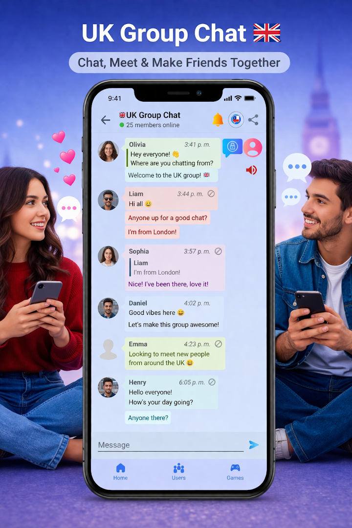 UK Chat:  Connect & Have Fun screenshot