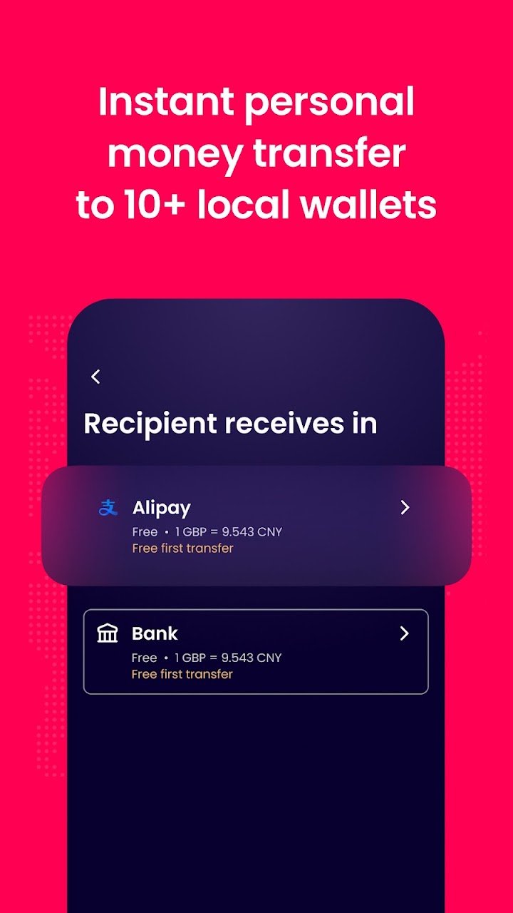 WorldFirst: Global Payments screenshot