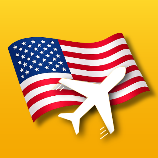 States Visited USA Map tracker icon