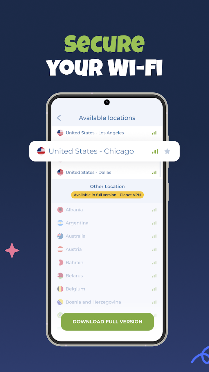 USA VPN - Turbo Private Proxy screenshot
