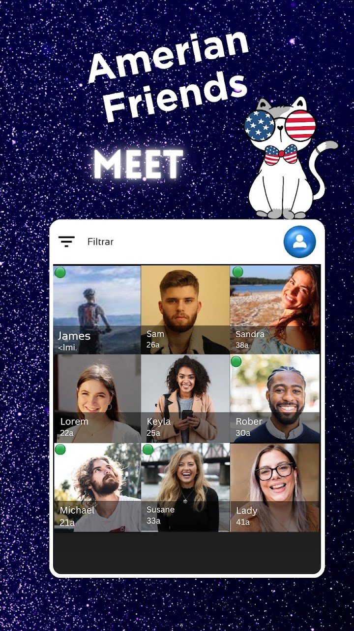USA Chat – American Friends screenshot