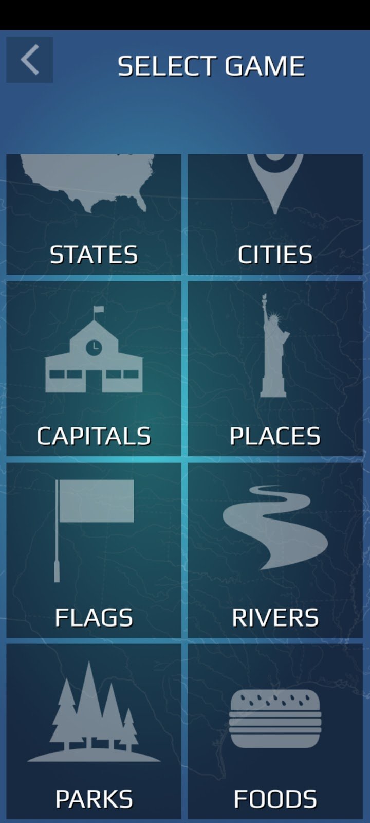 USA Quiz screenshot