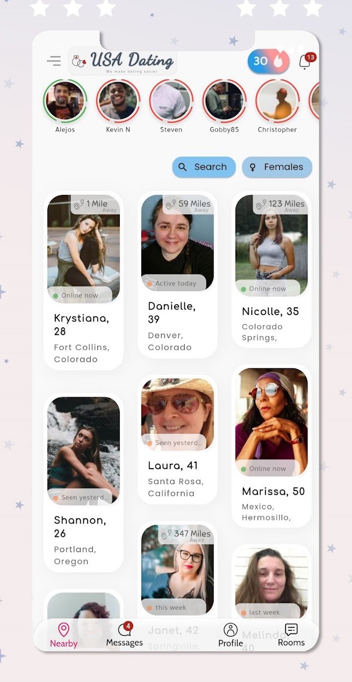 USA Dating - Friends & Chat screenshot