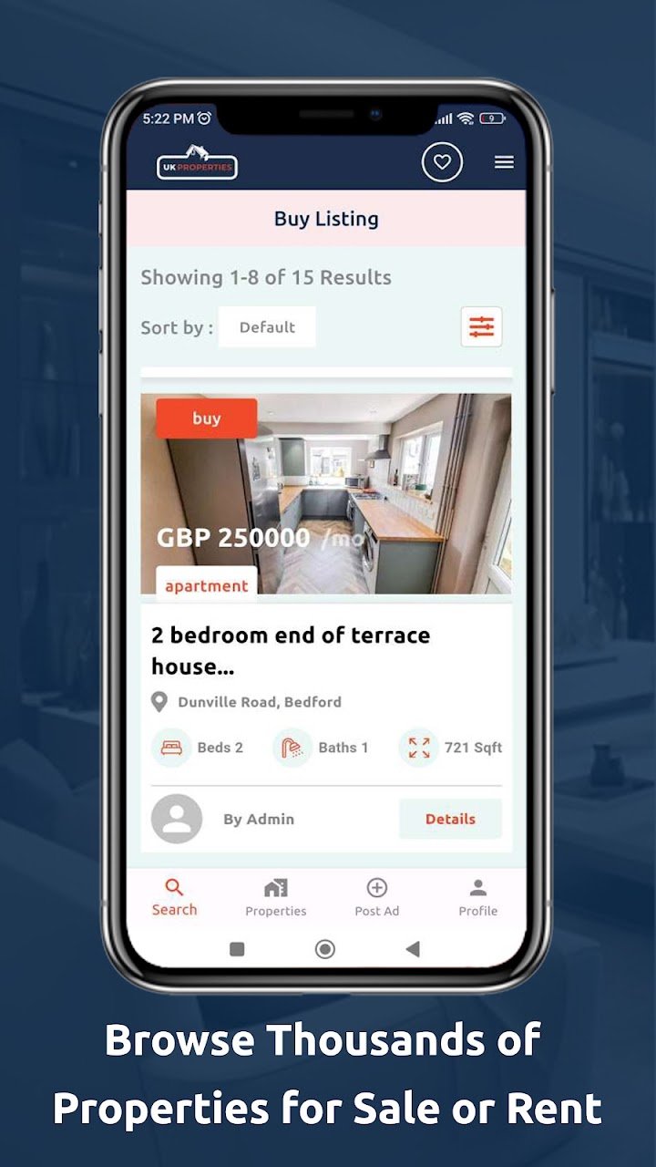 UK Properties - Buy and Let screenshot